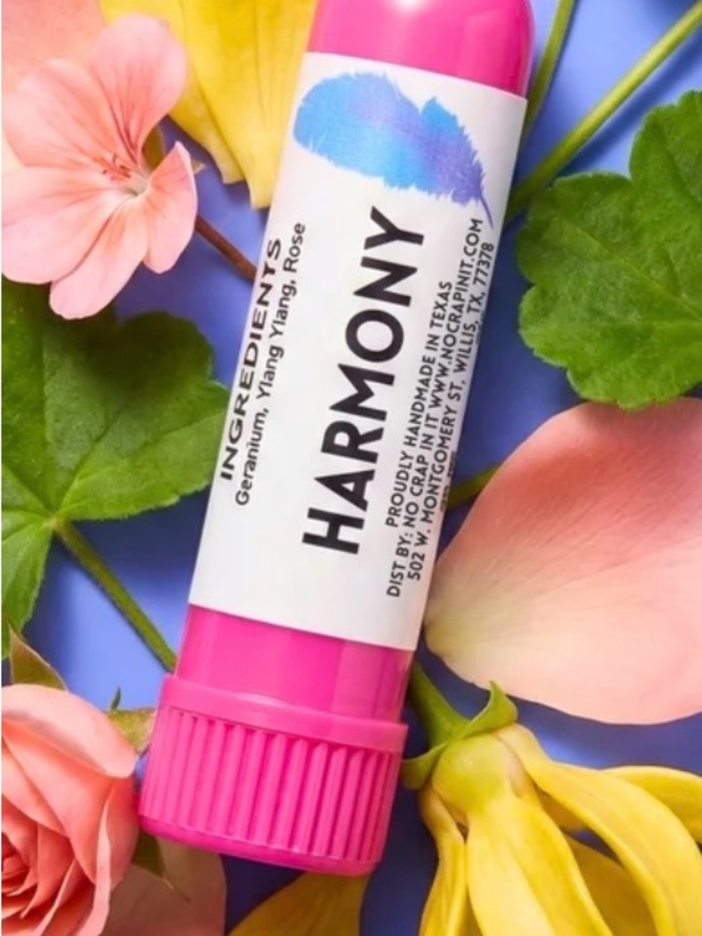 No Crap in It. Harmony. Inhaler.